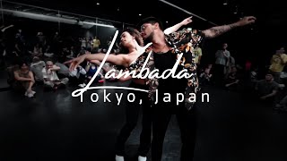 Iago Hassuike and Vanessa Meirelles - Demo Lambada - Tokyo, Japan 2023.