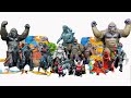 KING KONG & GODZILLA Toys Unboxing Compilation! New Godzilla, Kong, and Dinosaur Toy Haul