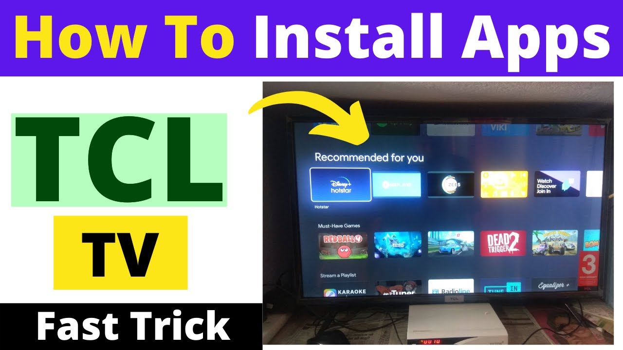 Como BAIXAR E INSTALAR APLICATIVOS na SMART TV TCL! #SmartTVTCL #tv #t