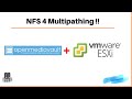 NFS Multipathing with VMware and Openmediavault