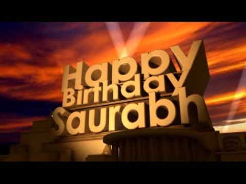 Happy Birthday Saurabh