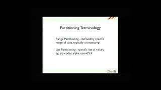 Robert Treat: PostgreSQL Partitioning -- PGCon 2018