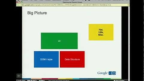 Google I/O 2010 - Opening up Closure Library