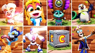 Crash Team Racing Nitro-Fueled - New Characters and Legendary Skins (Version 1.20) Podium