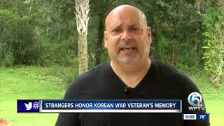 Strangers honor Korean War veteran's memory with proper burial