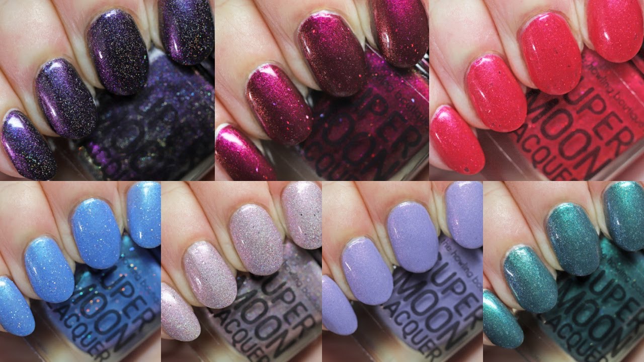 Supermoon Lacquer March 2025 Duo and MLP Collection Live Swatches