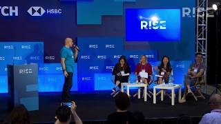 PITCH 2018: Language Hero
Language Heros Warren Friesner at RISE 2018.
PITCH, in partnership with HSBC, was the ultimate startup competition at RISE, bringing together the world’s leading early-stage startups for a live onstage battle.
The top 70 startups that applied got to present in front of distinguished investor panels, influential media, and global partners. Startups battled it out across three days for a chance to present in front of thousands of attendees on Centre Stage and be crowned the winner of PITCH at RISE 2018. PITCH 2018: Language Hero