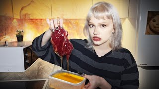 видео: ПОВТОРЯЮ СТРАННЫЕ РЕЦЕПТЫ | ликёр, мясо в мёде, дубайский круассан картинка: ПОВТОРЯЮ СТРАННЫЕ РЕЦЕПТЫ | ликёр, мясо в мёде, дубайский круассан