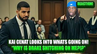 KAI CENAT LOOKS INTO DRAKE SNITCHING ON HIM! @KaiCenatLive | SINGLE SEATER REACTIONS