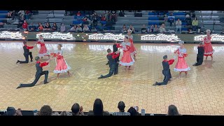 Seven Brides - Extreme Ballroom Company Junior Gold Team at the 2024 Utah DanceSport Challenge (UDC)