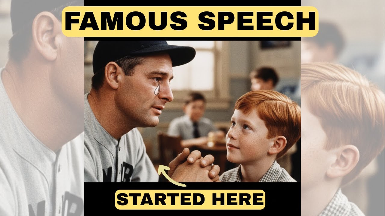 8-Year-Old Made Lou Gehrig CRY — Created Most Famous Sports Quote