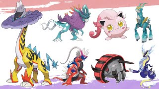 All Paradox Pokemon In Pokémon Scarlet And Violet The Indigo Disk Dlc Update