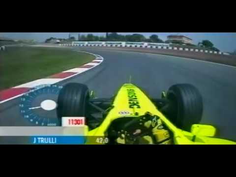 F1 Catalunya 2001 - Jarno Trulli Onboard