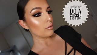 How To Do A Sleek Bun Easy Hair Tutorial