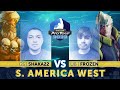 Shaka22 (Dhalsim) vs. Frozen (Nash) - Top 8 - Capcom Pro Tour 2022 South America West