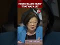 Mazie Hirono Accuses Trump Administration of Targeting Immigrants in Fiery Remarks