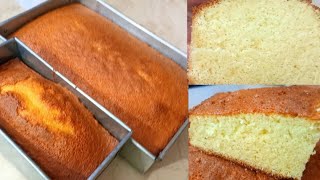 IF YOU HAVE 4 EGGS, YOU CAN MAKE THIS PERFECT, SOFT AND JUICEY CAKE RECIPE | VANILLA CAKE RECIPE