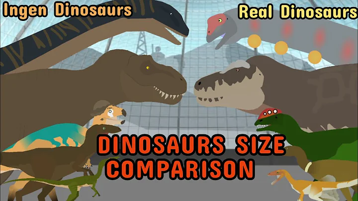 Jurassic Park/World Size Comparison with Real Dinosaurs! 2500 Subscribers Special! (Stick Nodes) - DayDayNews