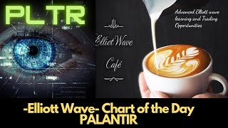 Elliott Wave Chart of the Day - PLTR  |  Ep #9