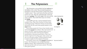 Facts and Figures - Unit7: Exploration and Adventure - Lesson 1: The Polynesians