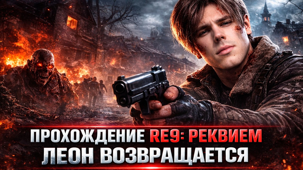 🔴Resident Evil Requiem: Леопольд Возвращается! Часть 2