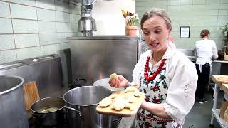 HOW TO MAKE PIEROGI! with SIMPLY POLISH  AUTHENTIC MEAT PIEROGI