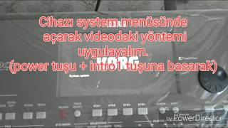 Pa600-600qt açılış resmi değiştirme esnasında alınan hataya KESİN çözüm