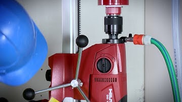 HOW TO perform overhead drilling with the Hilti DD 120