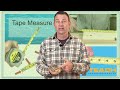 Learn about the Tape Measure and how to use it. Lesson 1 of 3. Construction Training Series.