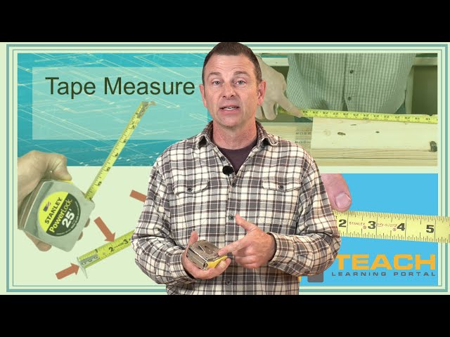 This fun tape measure teaches kids about construction.