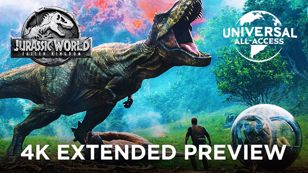 Jurassic World: Fallen Kingdom in 4K Ultra HD (Chris Pratt) | Reunited With  Blue | Extended Preview - YouTube