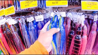Home Made Trolling Lures! | Lure Supply Store Walk-Thru | Fishing in Hawaii | Hawaii Fishing screenshot 3