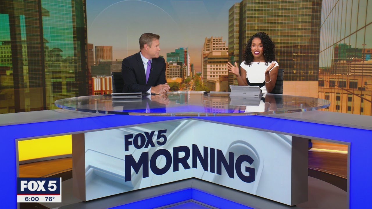 Jeannette Reyes celebrates natural hair live on air after viral TikTok | FOX 5 DC - YouTube