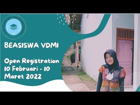 BEASISWA VAN DEVENTER-MASS INDONESIA (VDMI) 2022 ||OPEN REGISTRATION