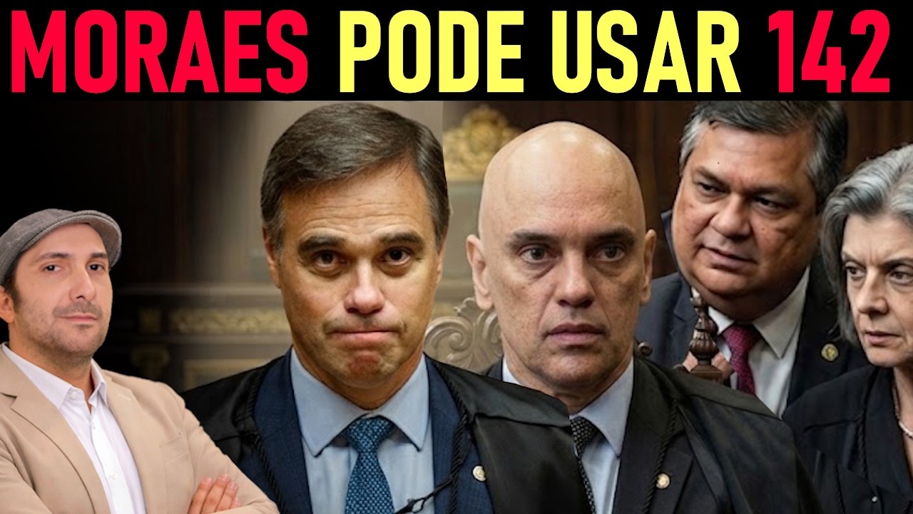 Moraes pode usar 142 Virar Presidente do STF e afastar Fachin e  MINISTROS