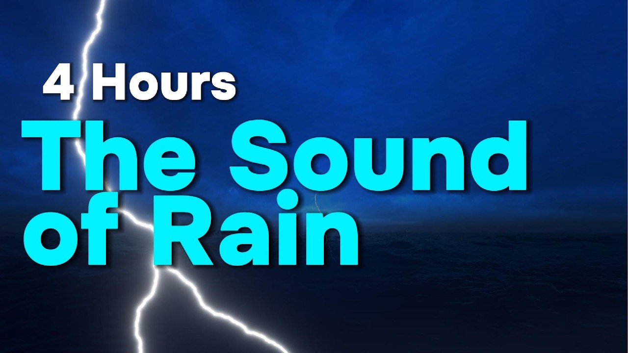 4 HOURS of Heavy Rain for an UNINTERRUPTED Night's - YouTube