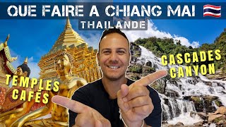 Les Choses À Faire À Chiang Mai En Thaïlande