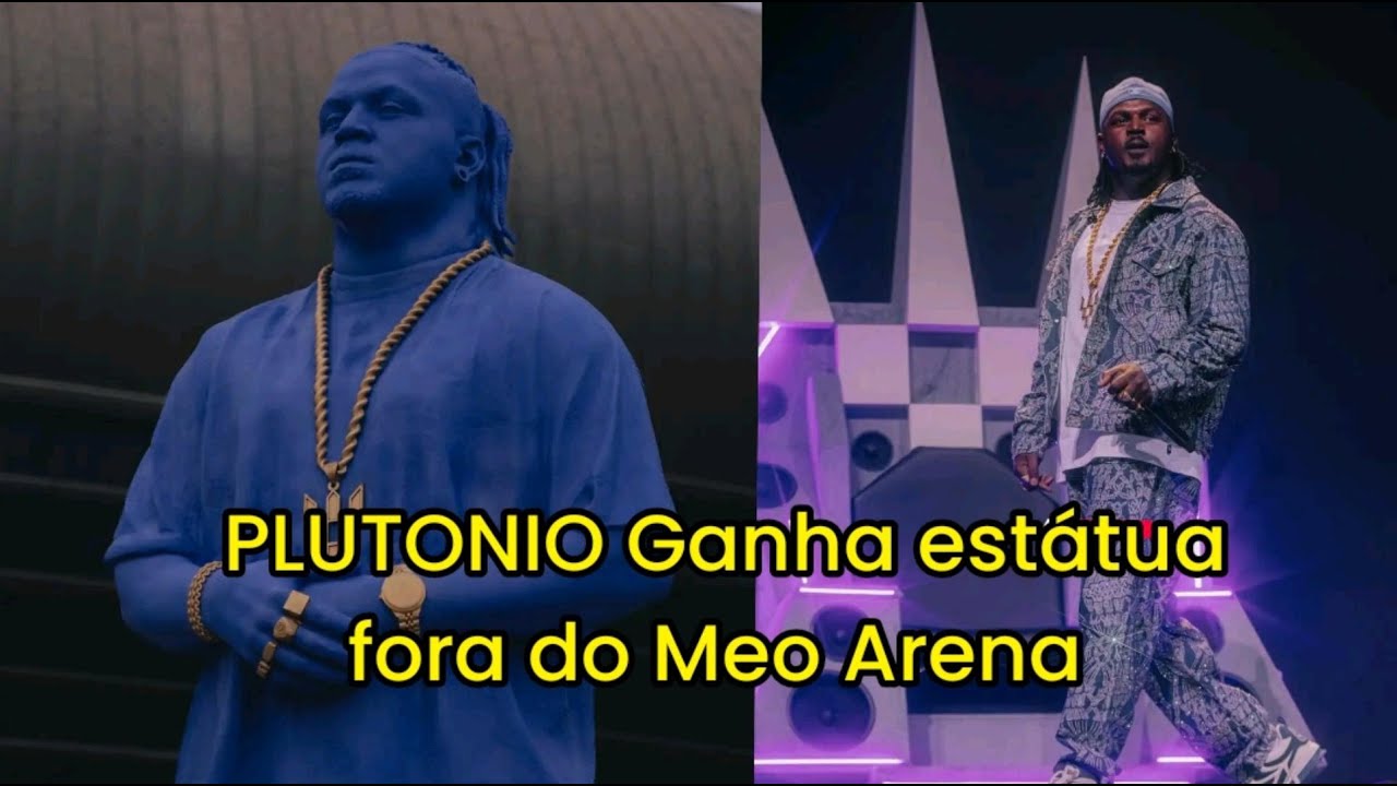 PLUTONIO ESGOTA O MEO ARENA DUAS VEZES E GANHA ESTATUA - YouTube