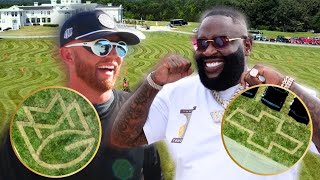 Lawn MAKEOVER for RICK ROSS and his 300+ ACRE estate