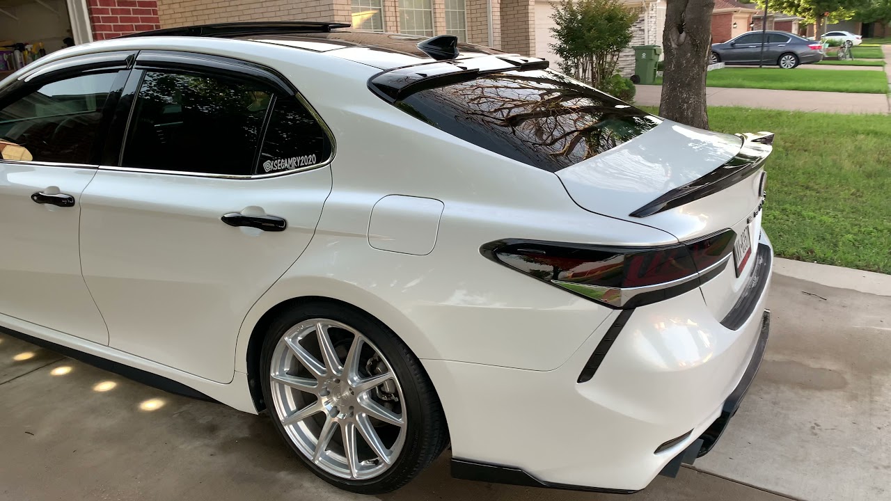 2020 Toyota Camry XSE exterior mods - YouTube