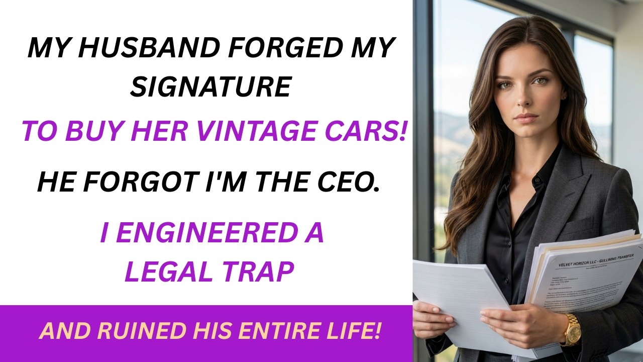My Husband Mortgaged My Luxury Auto Empire To Fund His Mistress, So I Drove Him Into Total Ruin.