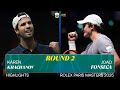 Karen Khachanov vs Joao Fonseca | Exciting R2 Highlights | Rolex Paris Masters 🎾