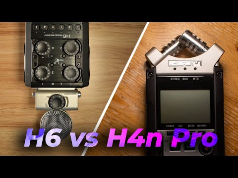 Which Is Better in 2021? The Zoom H4n Pro or Zoom H6?