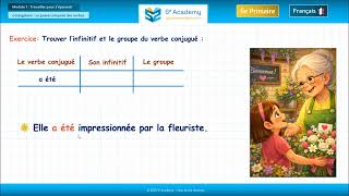 6th Grade | French – Module 1 – Conjugation: The Passé Composé of Verbs - Exercise 1