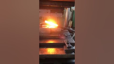 hot forging machine 650 ton with servo system