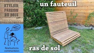 UN FAUTEUIL SANS PIEDS ?