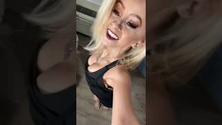 TINY TEXIE GOES FROM NATURAL BEAUTY TO BIG GLAMOR!! #TINYTEXIE #MAKEUP #LOVE #LITTLEPERSON #SHORTS