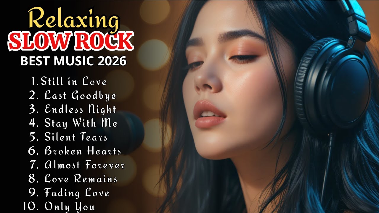 TOP RELAXING Slow Rock Ballads 2026 🎧 Emotional | Soft Rock | Chill | Enjoy