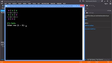 Tic-Tac-Toe (Carô) with C# and Console