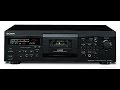 Sony tcka6es cassette deck demo  recording with dolby s